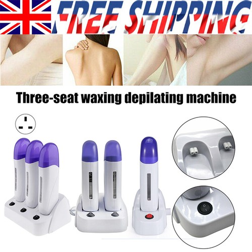 Roll depilatory wax heater - on,