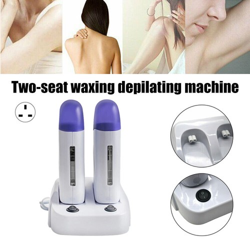 Roll depilatory wax heater - on,
