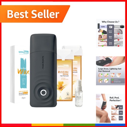 Roll waxing kit for hair - on,