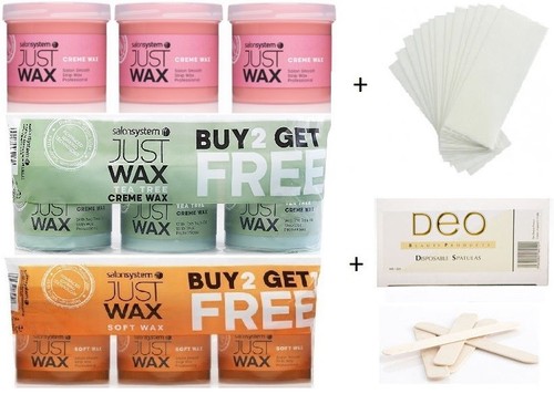 Salon system just wax hair - wax,